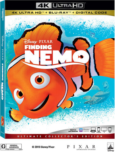 FINDING NEMO (2003: 4K/BLU-RAY) - 4K/BLU-RAY