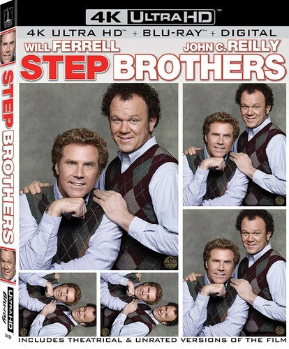 STEP BROTHERS (2008: 4K/BLU-RAY) - 4K/BLU-RAY