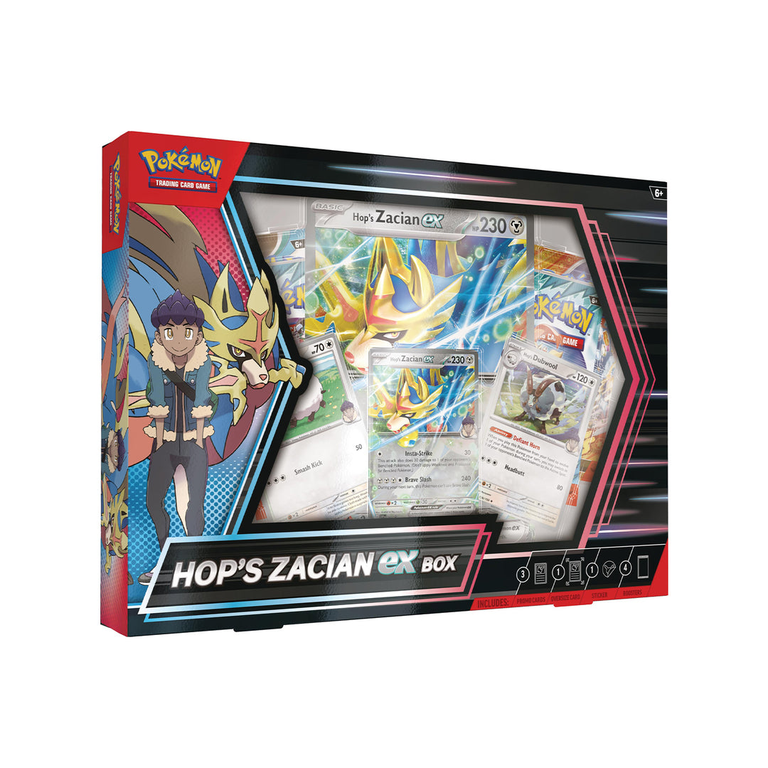 TRADING CARDS: HOPS ZACIAN EX BOX - TOYS/NOVELTY