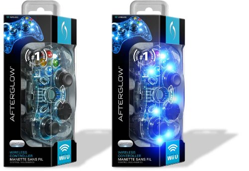 CONTROLLER: WIRELESS AFTERGLOW - WII U: CONTROLLER