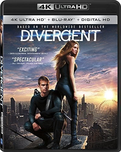 DIVERGENT (2014: 4K UHD/BLU-RAY) - 4K/BLU-RAY