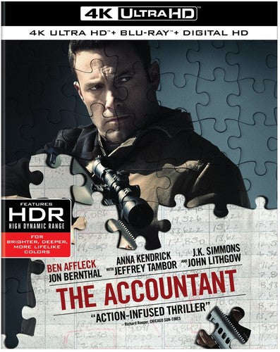 THE ACCOUNTANT (2016: 4K UHD/BLU-RAY) - 4K/BLU-RAY