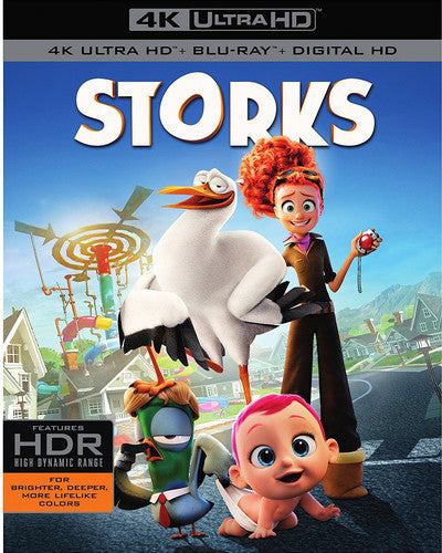 STORKS (2016: ANIMATED: 4K-UHD BLU-RAY) - 4K/BLU-RAY