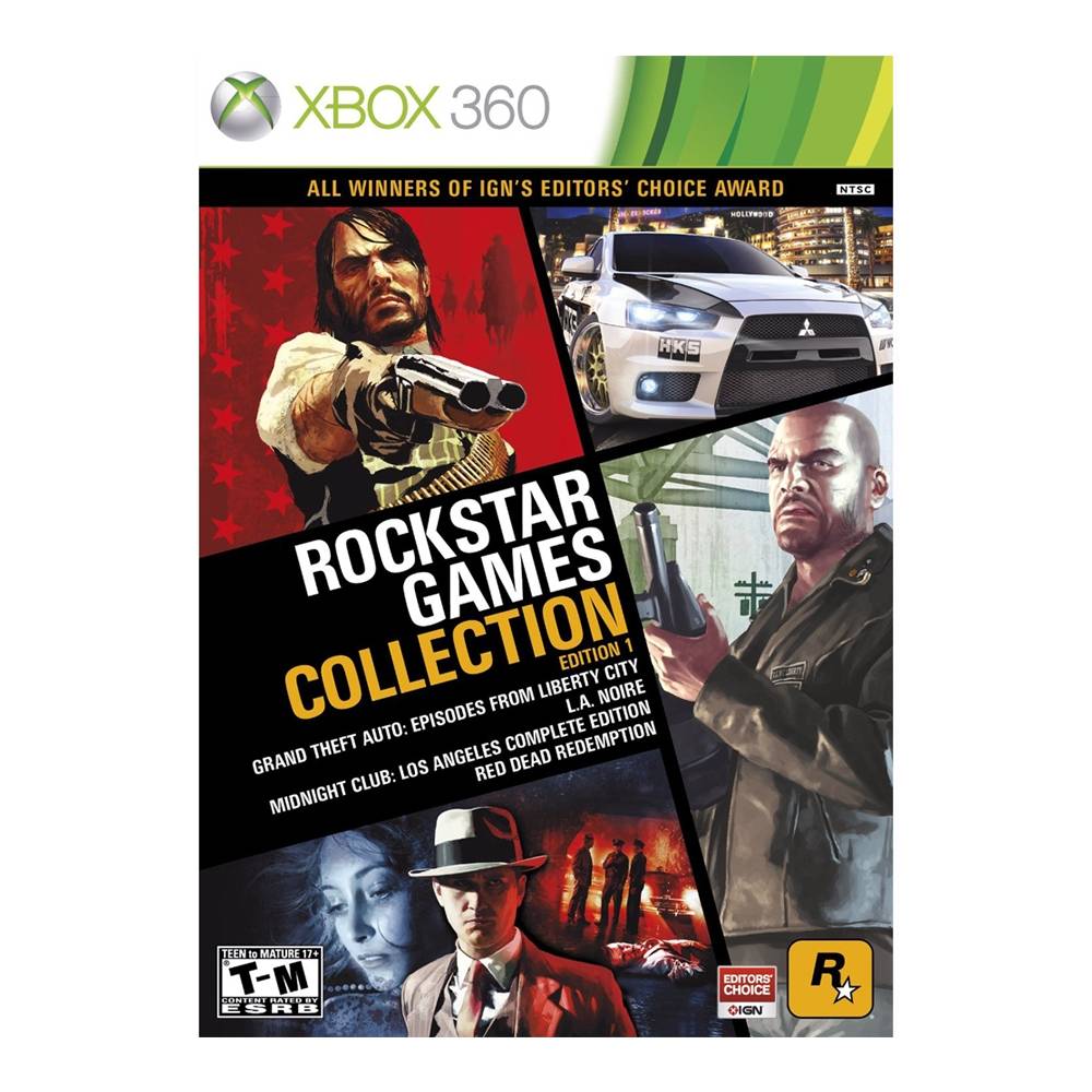 ROCKSTAR: GAMES COLLECTION ED. 1 - XBOX 360
