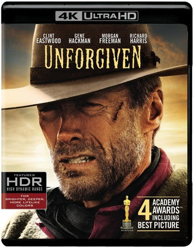 UNFORGIVEN (1992: 4K-UHD BLU-RAY) - 4K/BLU-RAY