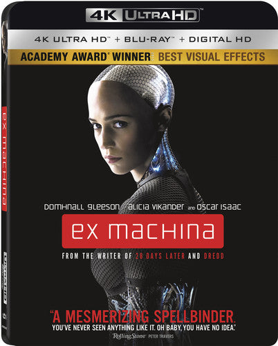 EX MACHINA (2014: 4K/BLU-RAY) - 4K/BLU-RAY