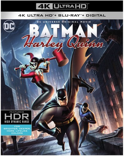 BATMAN AND HARLEY QUINN (4K-UHD BLU-RAY) - 4K/BLU-RAY