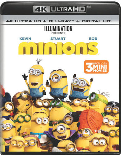 MINIONS (2015: 4K UHD/BLU-RAY) - 4K/BLU-RAY