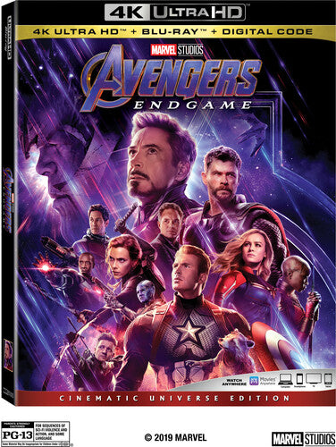 AVENGERS: ENDGAME (2019: 4K/BLU-RAY - 4K/BLU-RAY