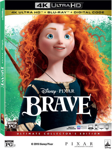 BRAVE (2012: 4K/BLU-RAY) - 4K/BLU-RAY