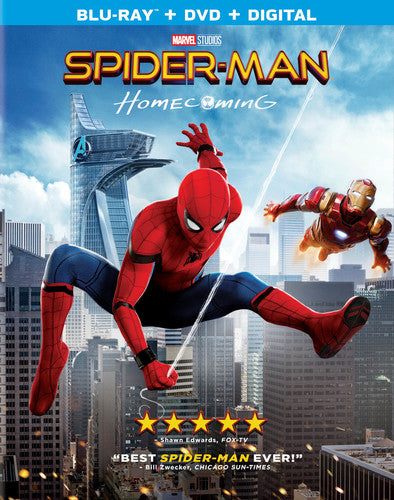 SPIDER-MAN HOMECOMING (2017: BLU-RAY/DVD - BLU-RAY