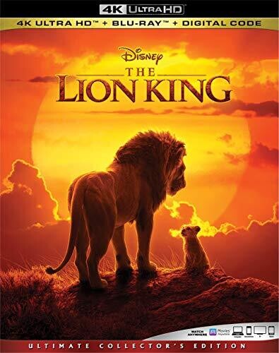 LION KING: LIVE (2019: 4K/BLU-RAY) - 4K/BLU-RAY