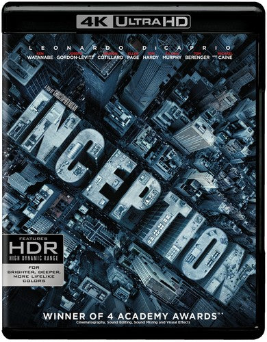 INCEPTION (2010: 4K UHD/BLU-RAY) - 4K/BLU-RAY