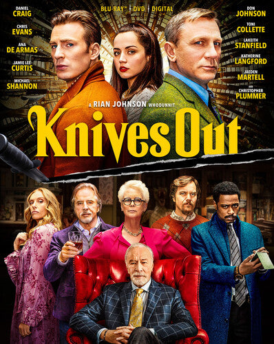 KNIVES OUT (2019: BLU-RAY/DVD) - BLU-RAY