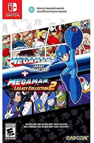 MEGA MAN LEGACY COLLECTION 1+2 - NINTENDO SWITCH