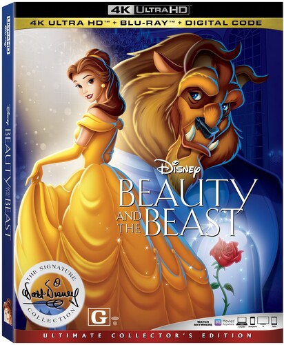 BEAUTY AND THE BEAST (1991: 4K/BLU-RAY) - 4K/BLU-RAY