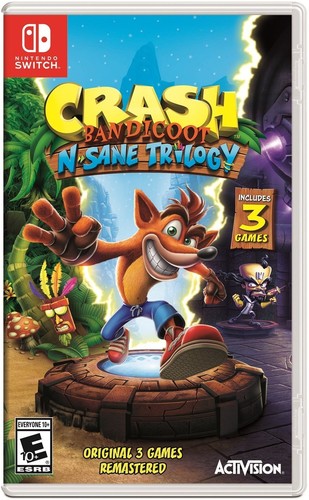CRASH BANDICOOT N-SANE TRILOGY - NINTENDO SWITCH