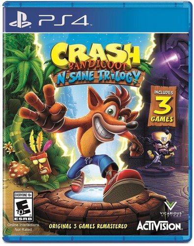 CRASH BANDICOOT N-SANE TRILOGY - PS4