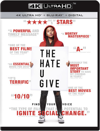 HATE U GIVE (2018: 4K UHD/BLU-RAY) - 4K/BLU-RAY