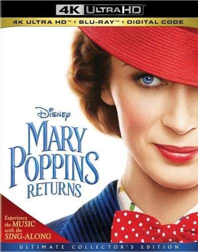 MARY POPPINS RETURNS (2018: 4K/BLU-RAY) - 4K/BLU-RAY