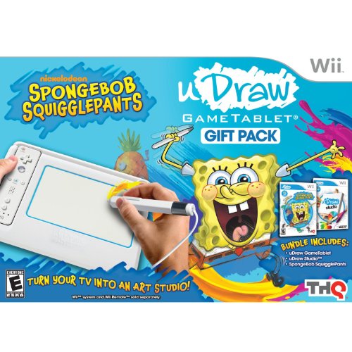 SPONGEBOB...U DRAW GIFT PACK - WII