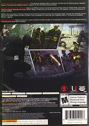 Deadliest Warrior: Ancient Combat - XBOX 360
