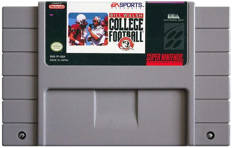 Bill Walsh College Football - SNES