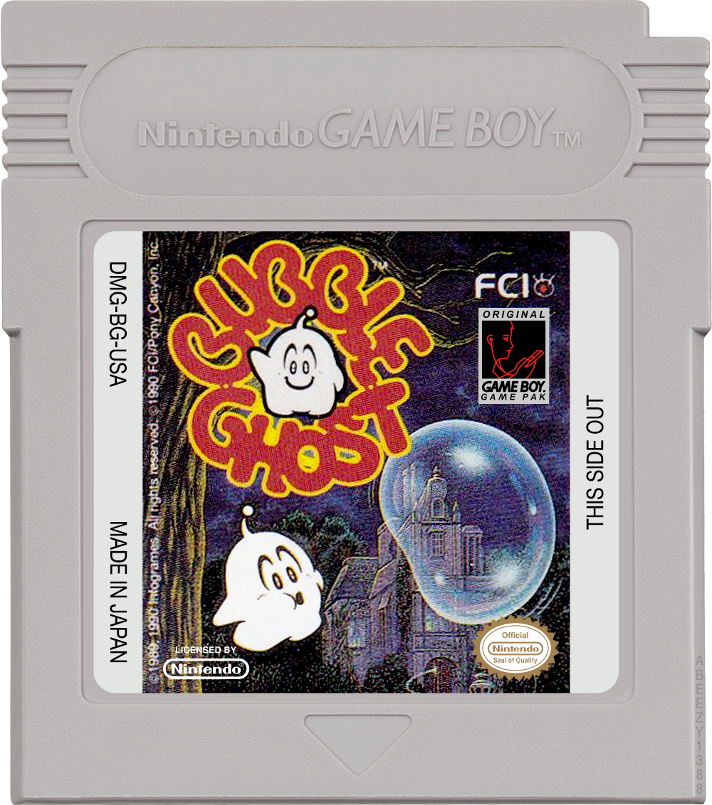 Bubble Ghost - GAMEBOY