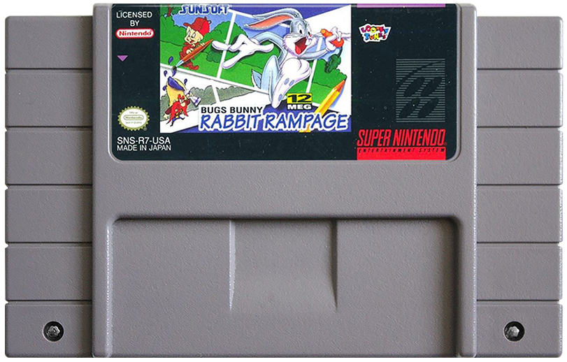 Bugs Bunny Rabbit Rampage - SNES