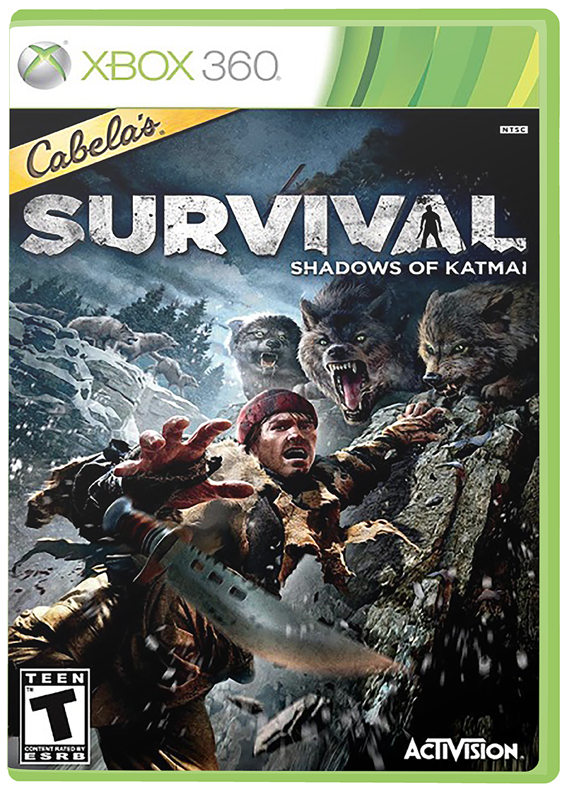 Cabelas Survival Shadows of Katmai w/gun - XBOX 360