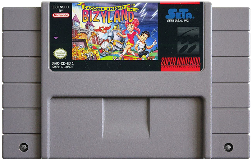 Cacoma Knight In Bizyland - SNES