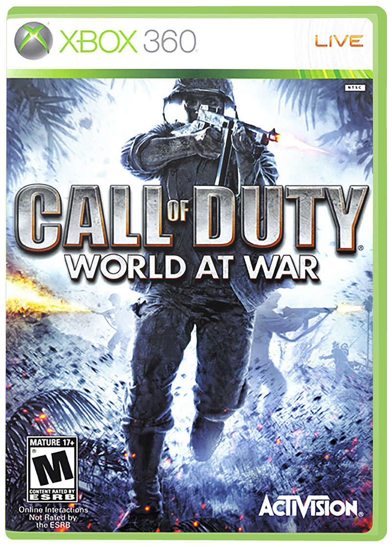 CALL OF DUTY WORLD AT WAR - XBOX 360