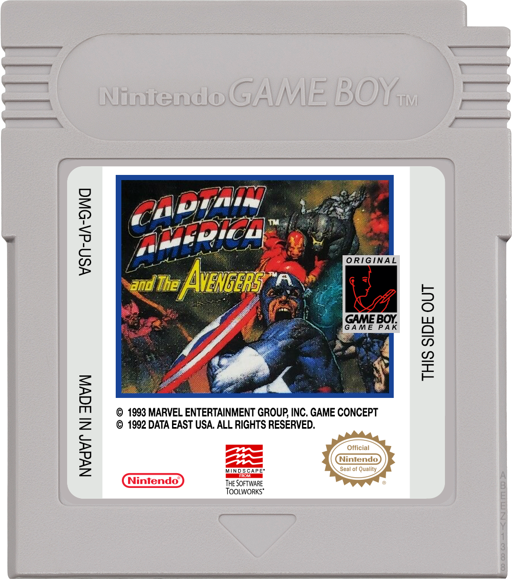 Captain America and the Avengers - GAMEBOY