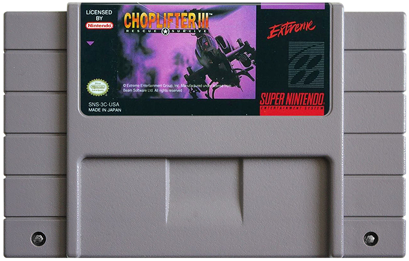 Choplifter 3 - SNES