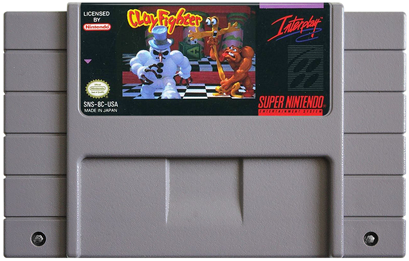 CLAY FIGHTER - SNES
