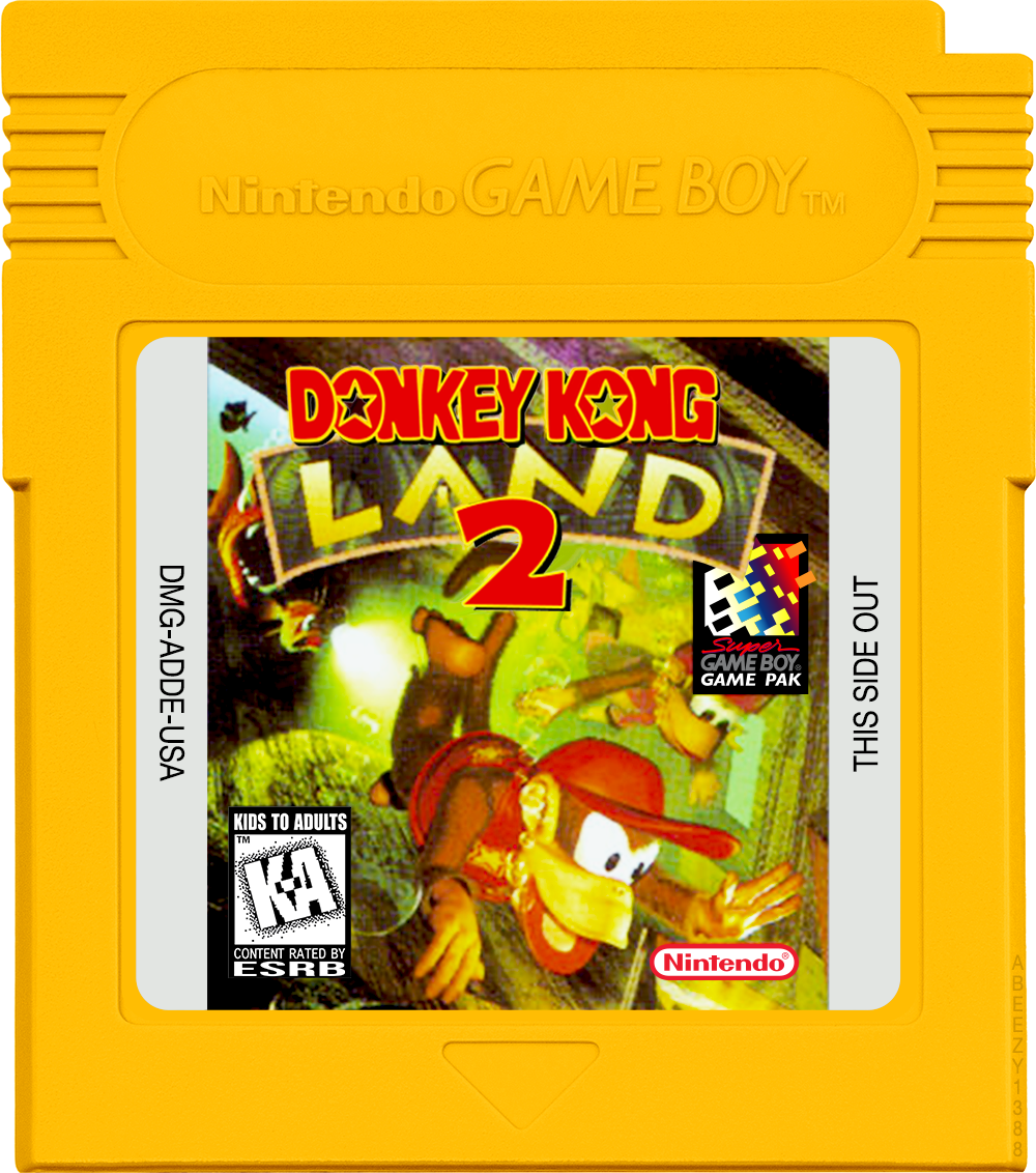 Donkey Kong Land 2 - GAMEBOY