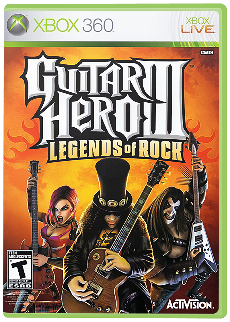 GUITAR HERO III LEGENDS (SOFTWARE ONLY) - XBOX 360