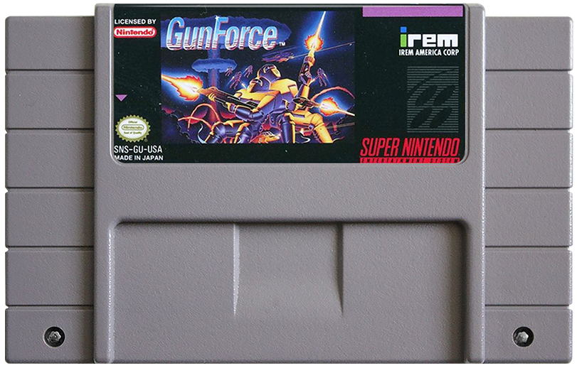 GunForce - SNES