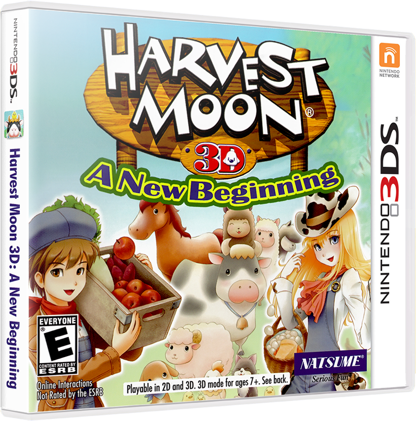 Harvest Moon A New Beginning - NINTENDO 3DS