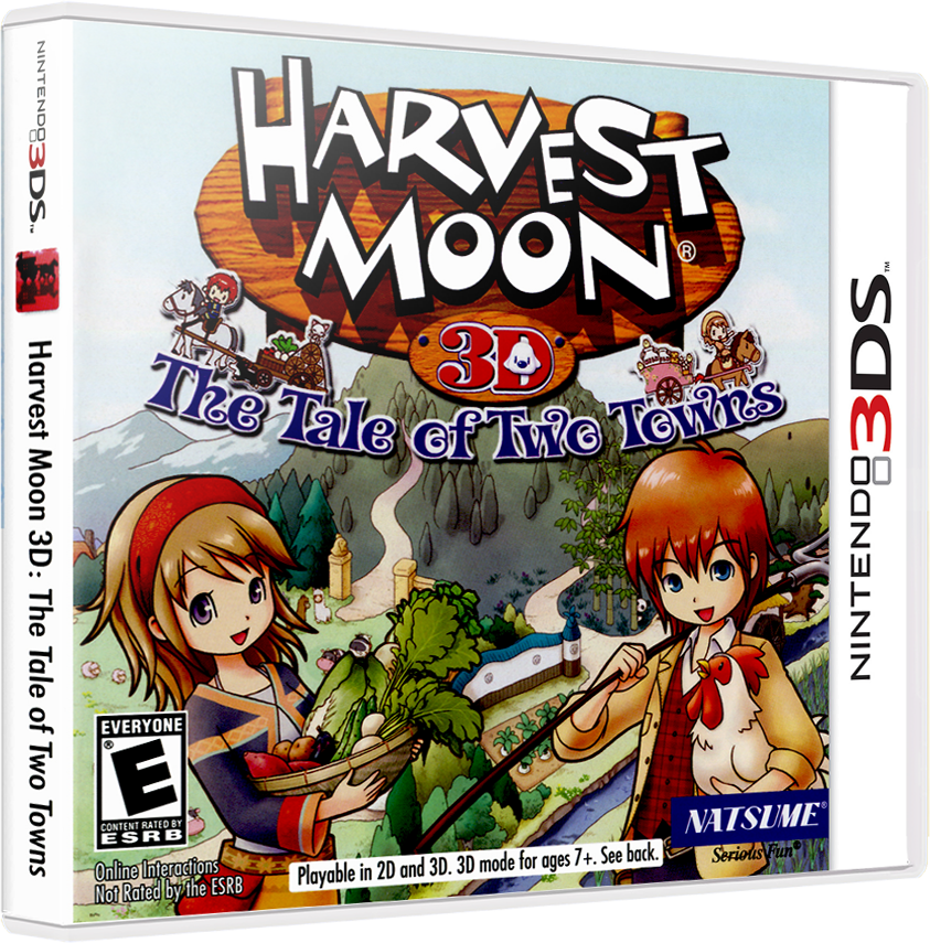 HARVEST MOON 3D THE TALE OF TWO TOWNS - NINTENDO 3DS