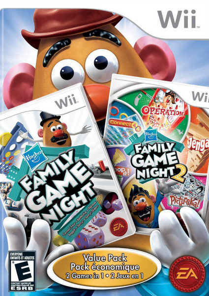 Family Game Night Value Pack (Hasbro) - Wii