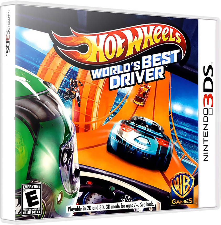 HOT WHEELS WORLDS BEST DRIVER - NINTENDO 3DS