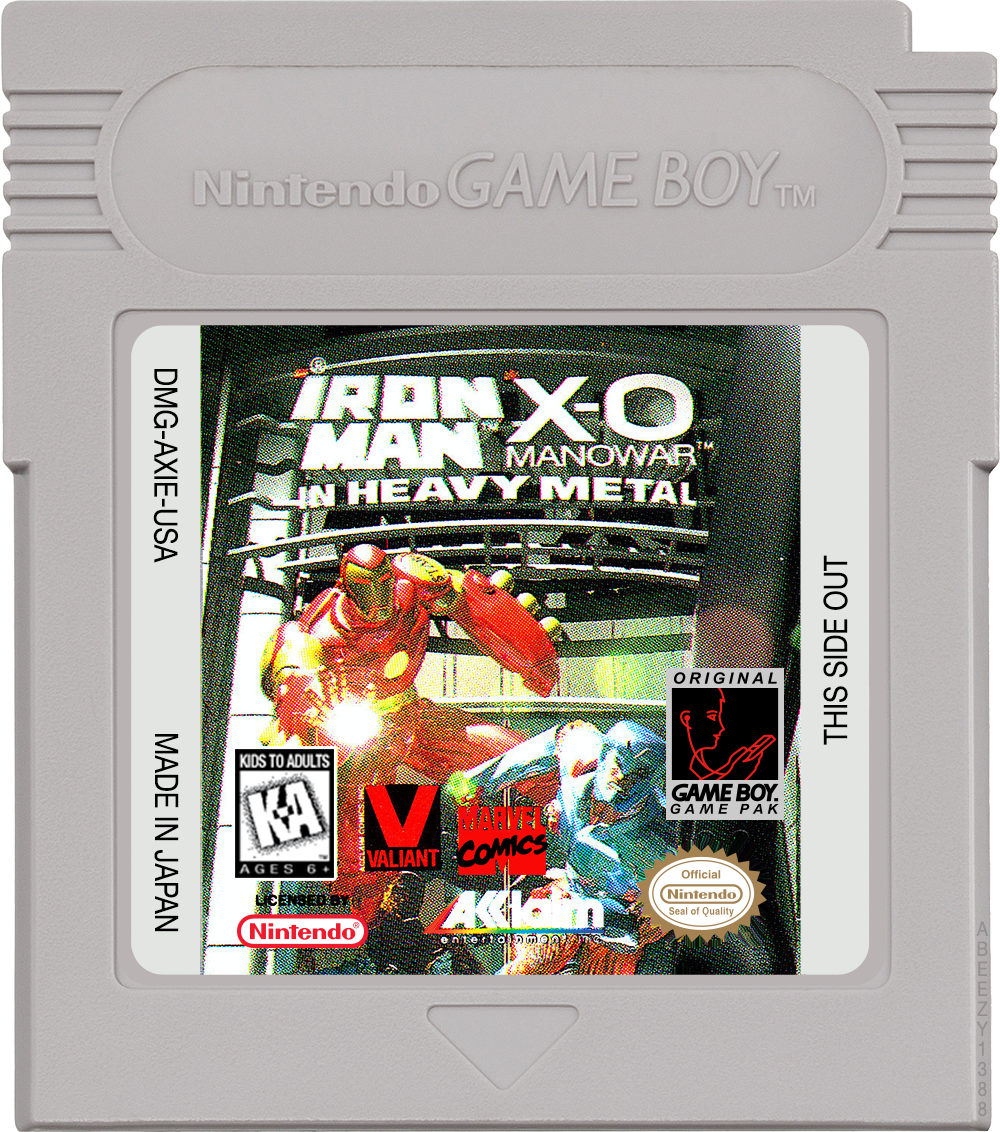 Iron Man/X-O Manowar - GAMEBOY