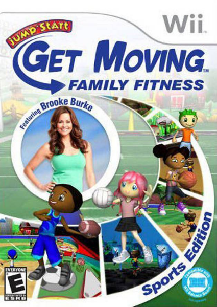 Jump Start Get Moving Family..Sports Ed - Wii
