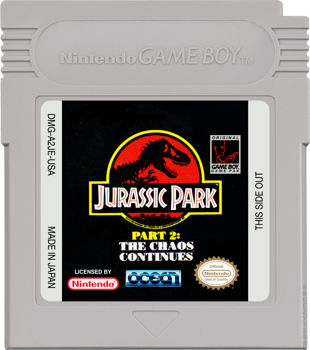 Jurassic Park 2: The Chaos Continues - GAMEBOY