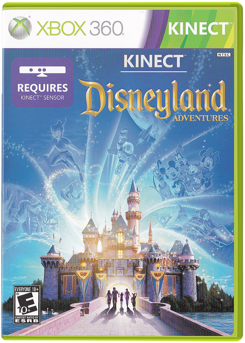 KINECT DISNEYLAND ADVENTURES - XBOX 360