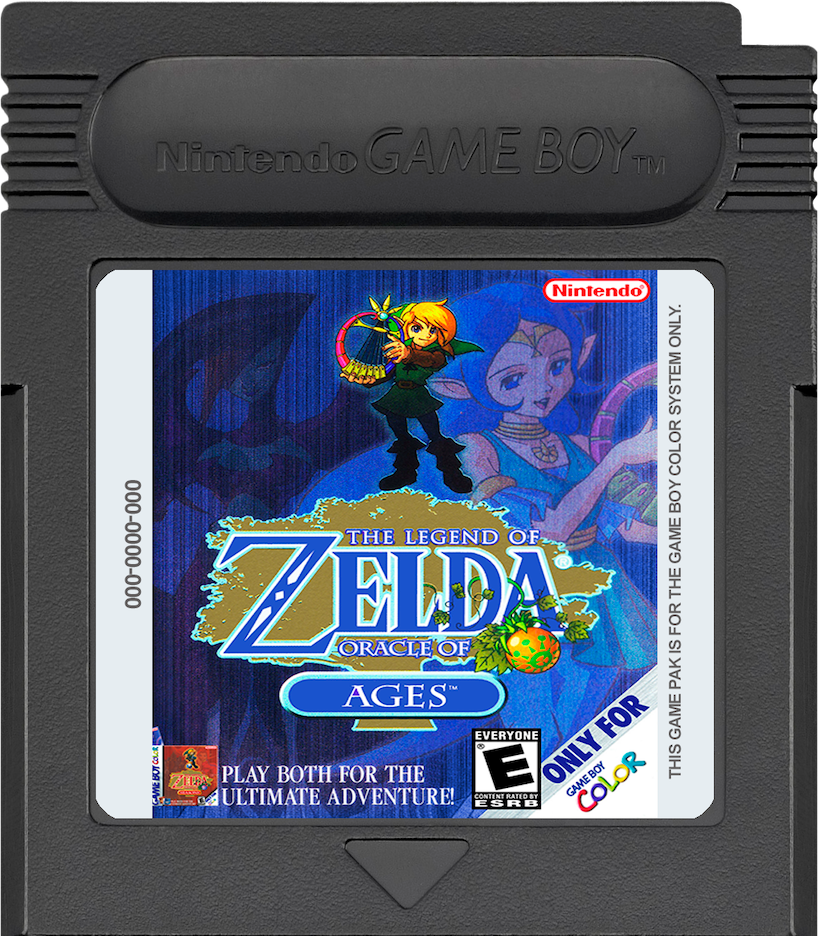 Legend of Zelda Oracle Of Ages - GAMEBOY COLOR