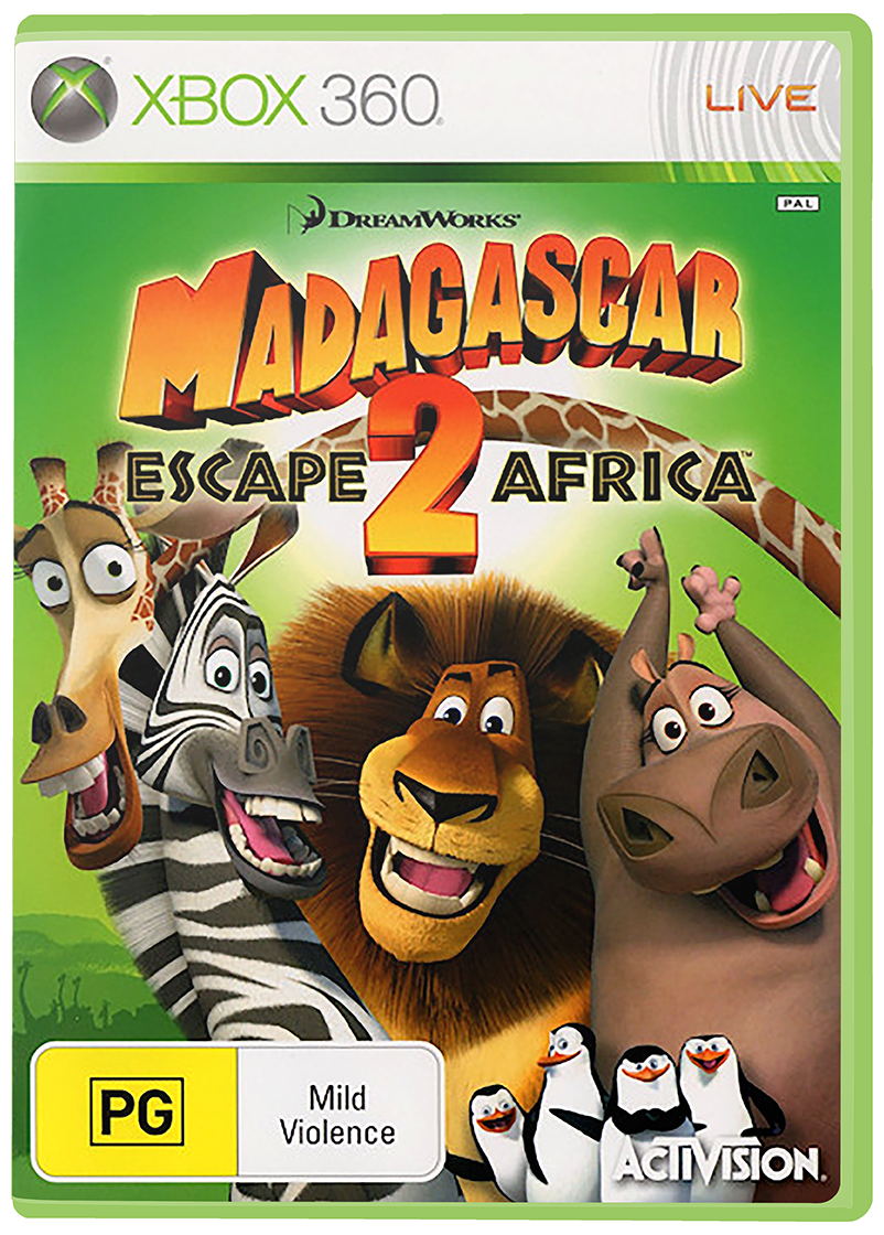 Madagascar Escape 2 Africa - XBOX 360