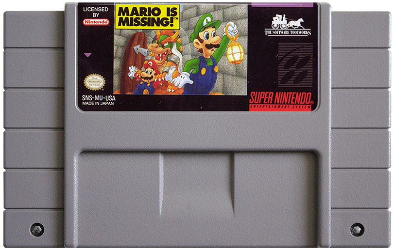 Mario Is Missing - SNES