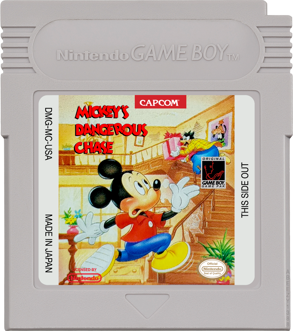 Mickeys Dangerous Chase - GAMEBOY